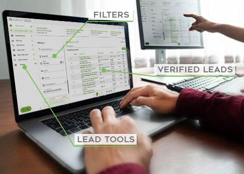 Agency Leads software features
