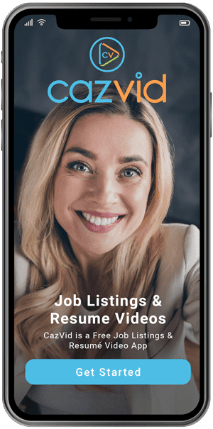 CazVid job listing and video resume app